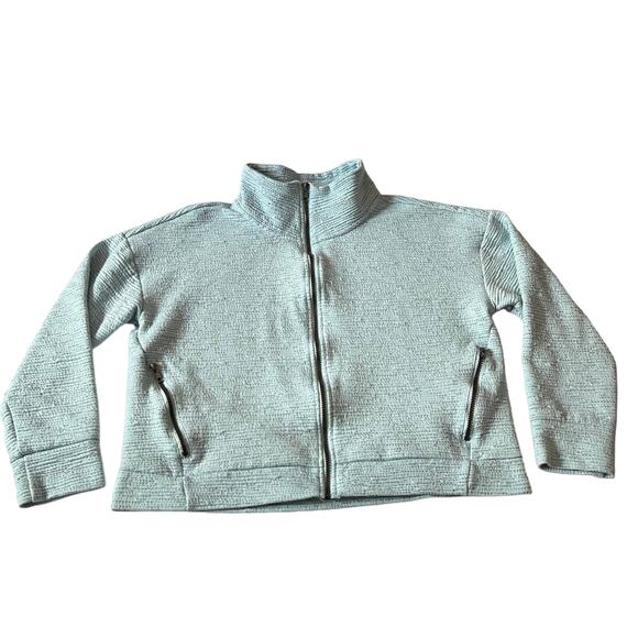 RBX Mock Neck Long Sleeve Full Zipper Jacket Size Large Gym Workout Casual - Picture 1 of 8